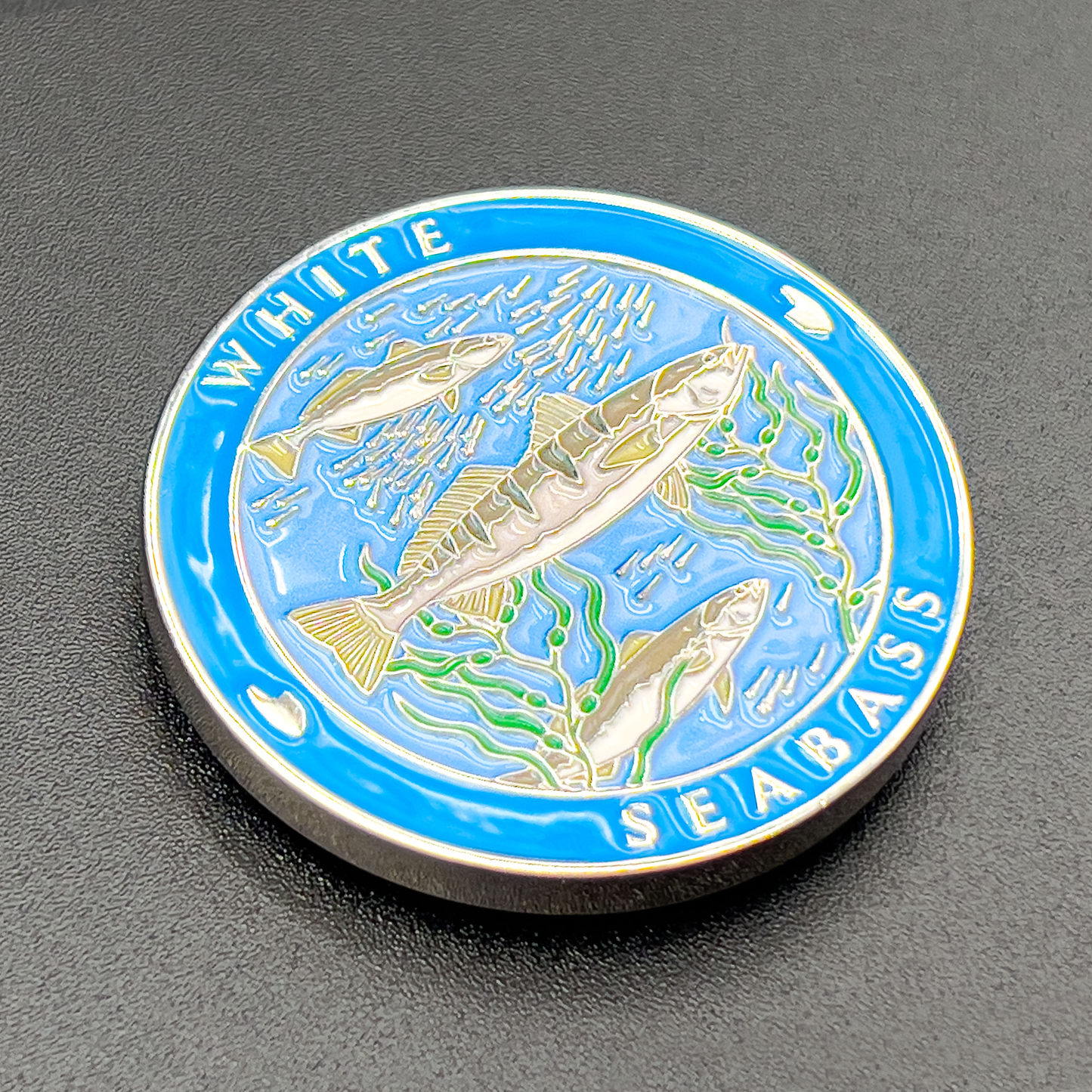 White Seabass Coin