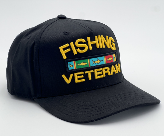 Fishing Veteran Hat - Curved Bill