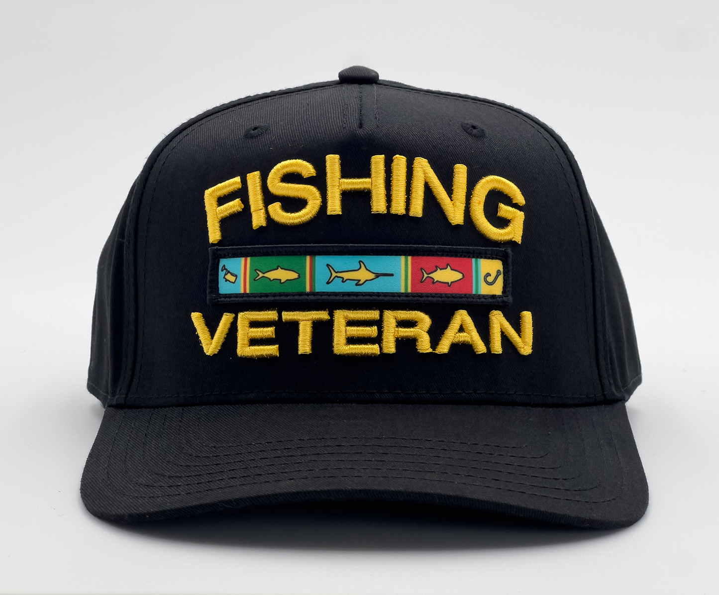 Fishing Veteran Hat - Curved Bill