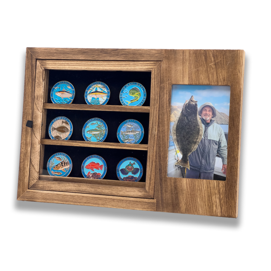 9 Coin Display Frame w/ Photo (COMING SOON)