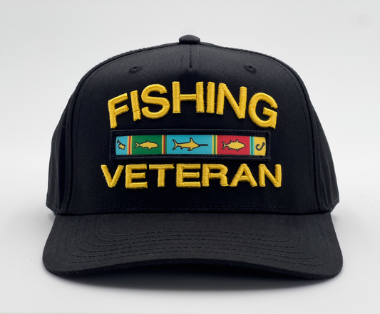 Fishing Veteran Hat - Curved Bill